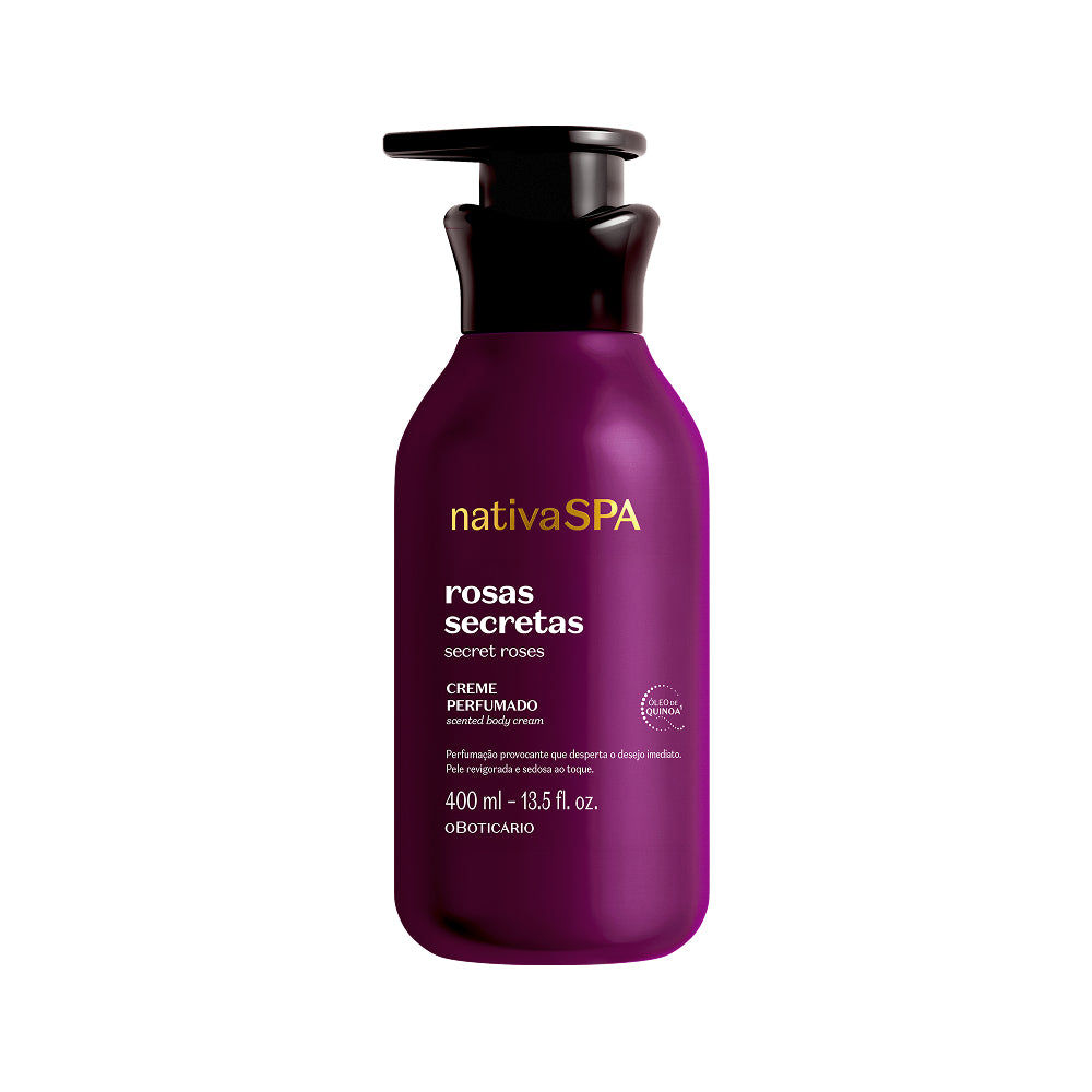 O Boticário | Nativa SPA Rosas Secretas Creme Perfumado Hidratante - 400ml