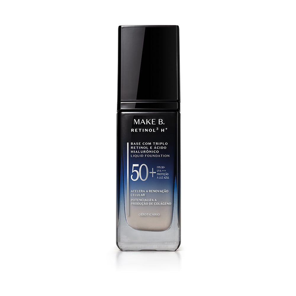 O Boticário | Make B. Base Líquida Retinol³ H+ - 26g