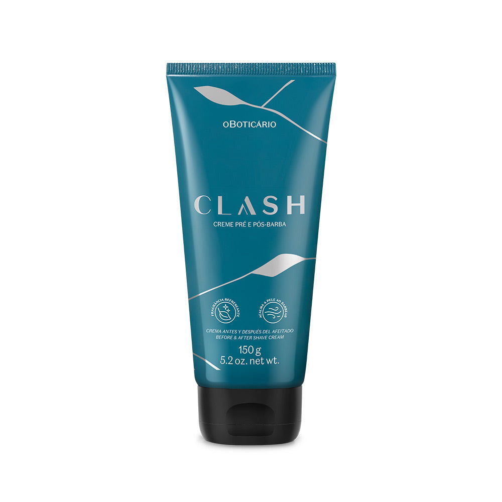 O Boticário | Clash Gel Creme Pré e Pós-Barba - 150g