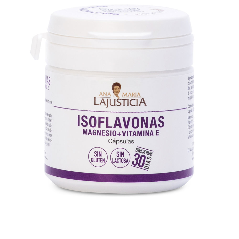 Ana Maria Lajusticia | Isoflavonas com Magnésio + Vitamina E - 30 Cápsulas