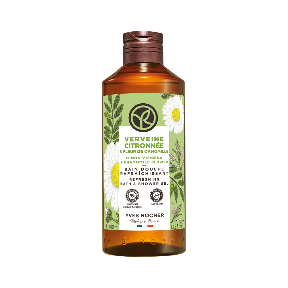 Yves Rocher | Bain de Nature Banho Duche Lúcia-Lima & Flor de Camomila - 400ml