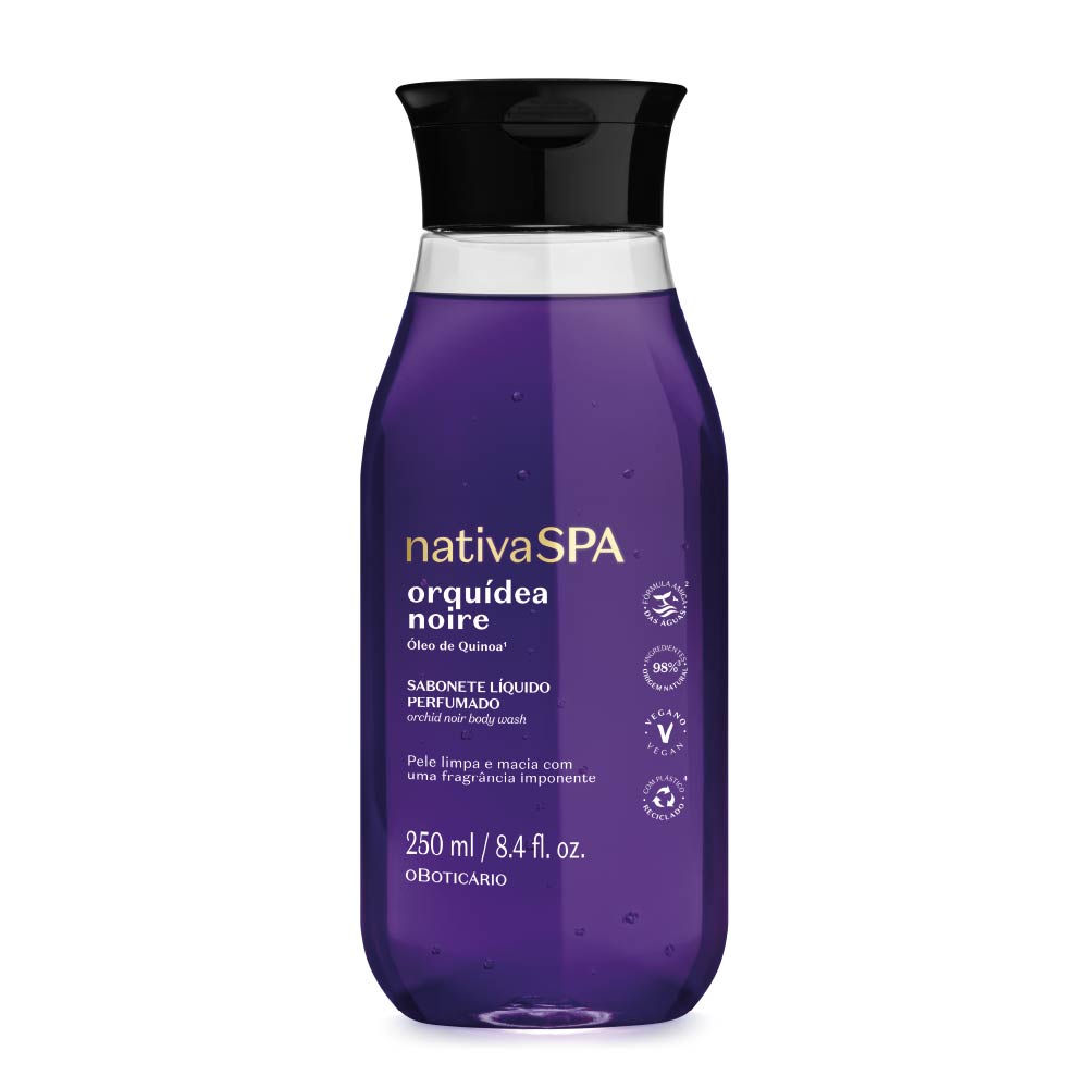 O Boticário | Sabonete Líquido Perfumado Nativa SPA Orquídea Noire - 250ml