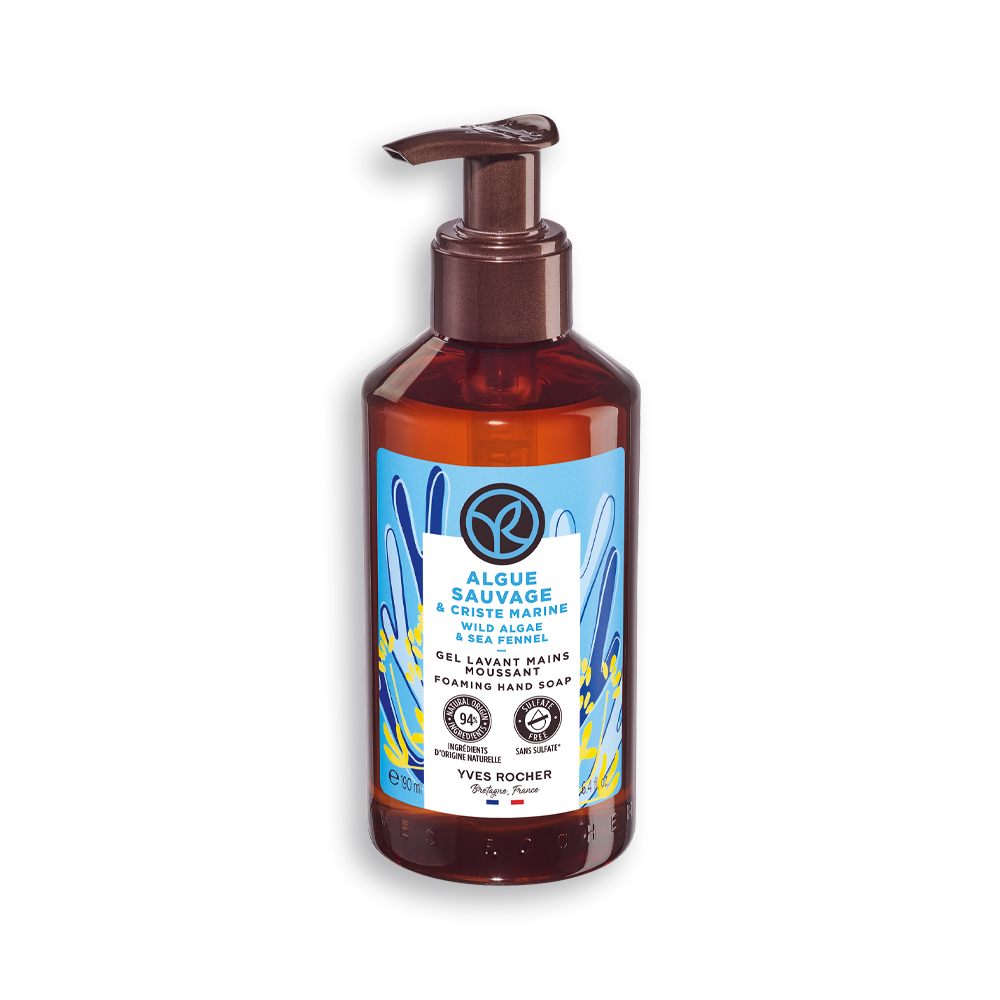 Yves Rocher | Bain de Nature Sabonete Mãos Alga Selvagem & Funcho - 190ml