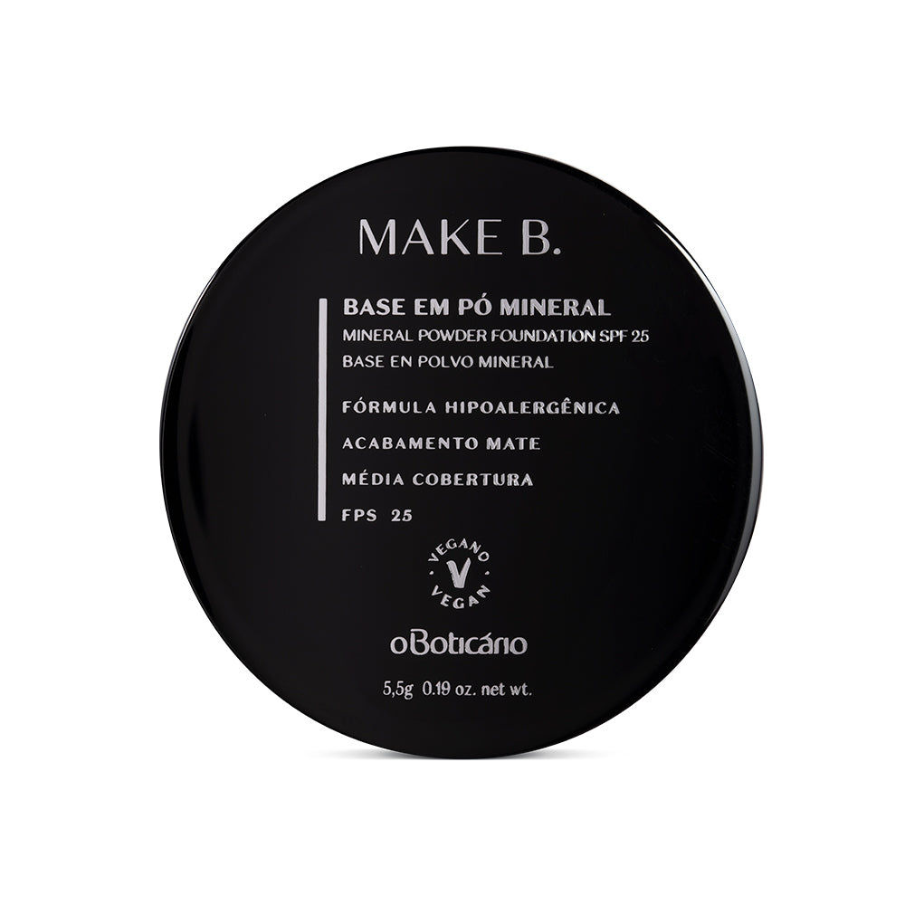 O Boticário | Make B. Base em Pó Mineral FPS25 - 5,5g