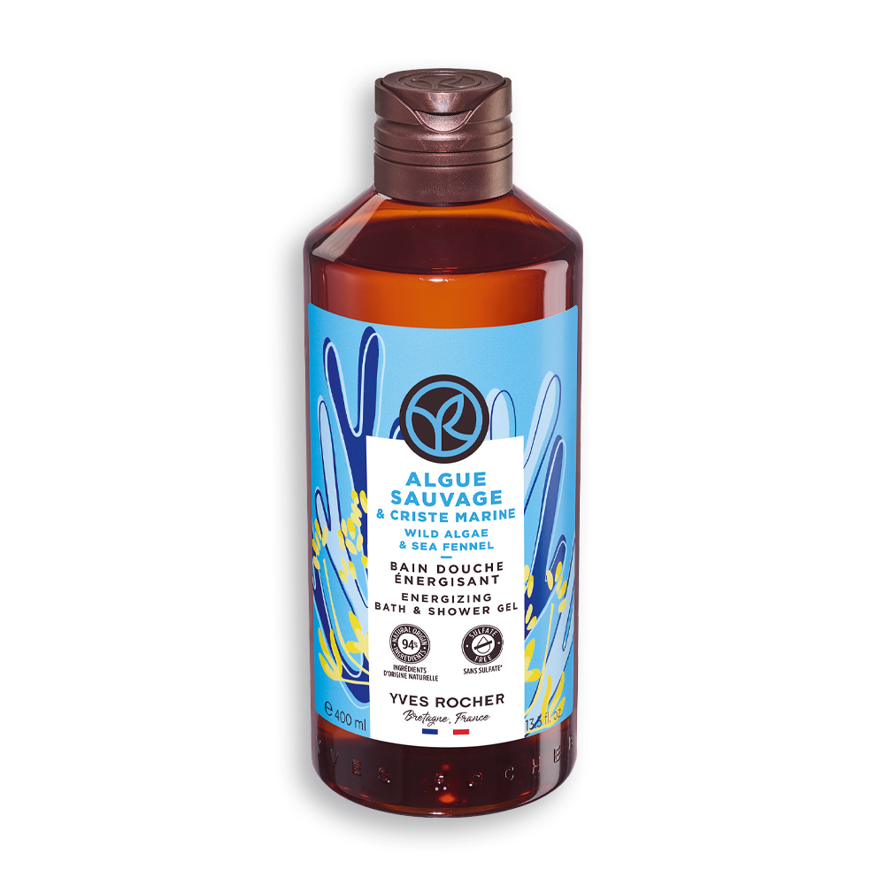 Yves Rocher | Bain de Nature Banho Duche Alga Selvagem & Funcho - 400ml