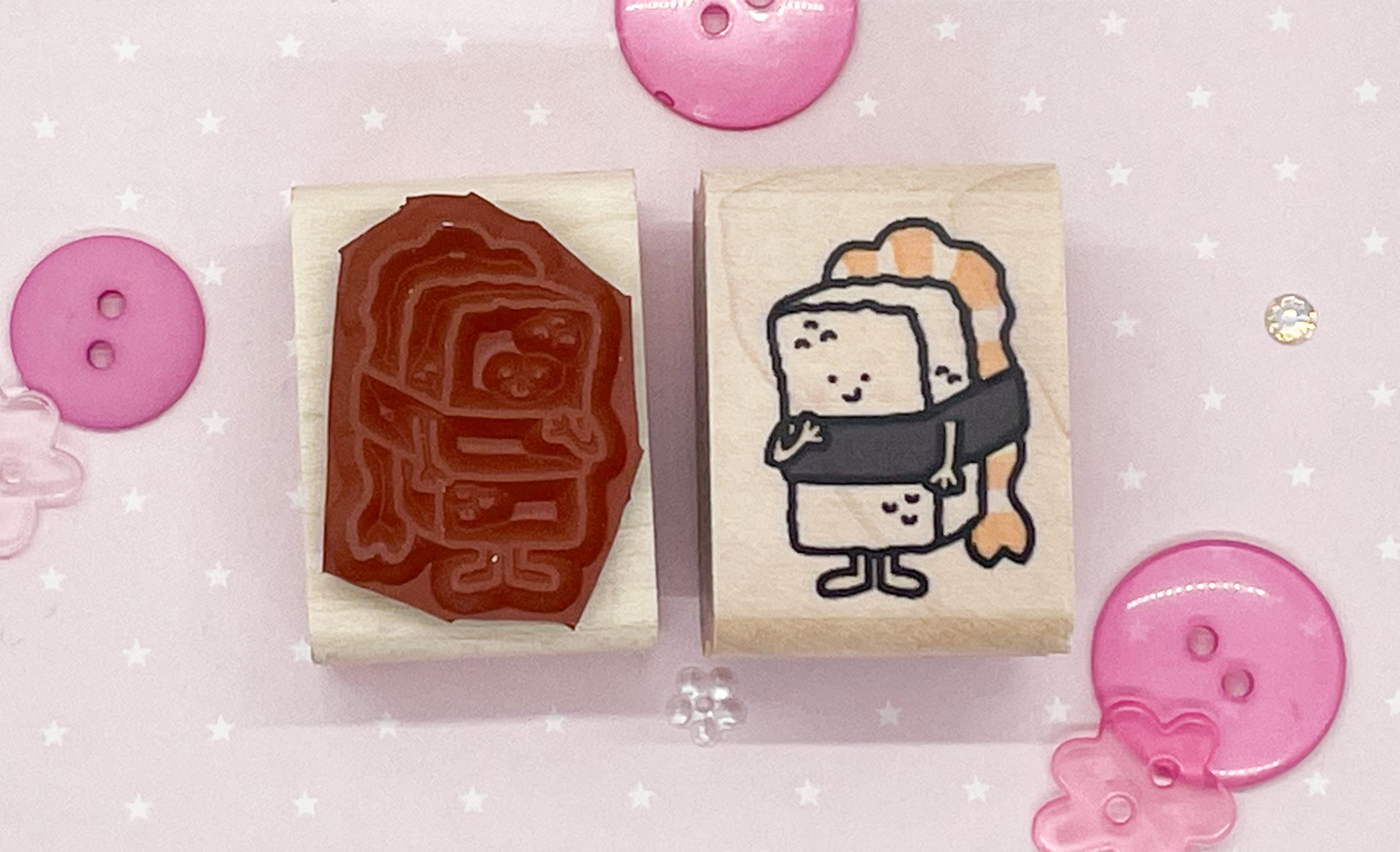 Ebi Sushi Stamp