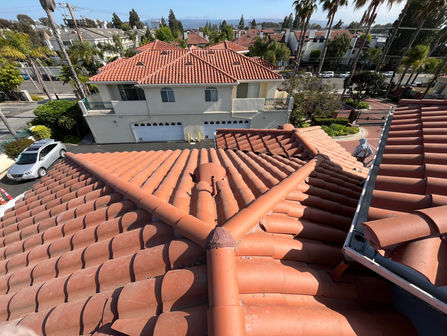 los angeles commercial roof replacement for tiles