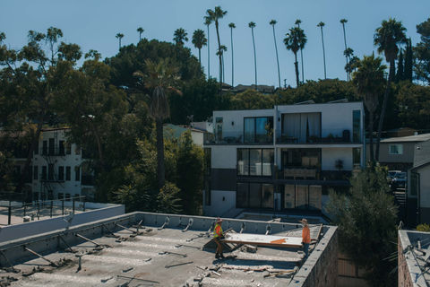 commercial flat roofers los angeles