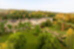 Sprawling English manor, the Bath Priory, with acres of lush green gardens and terraces make it extremely romantic.
