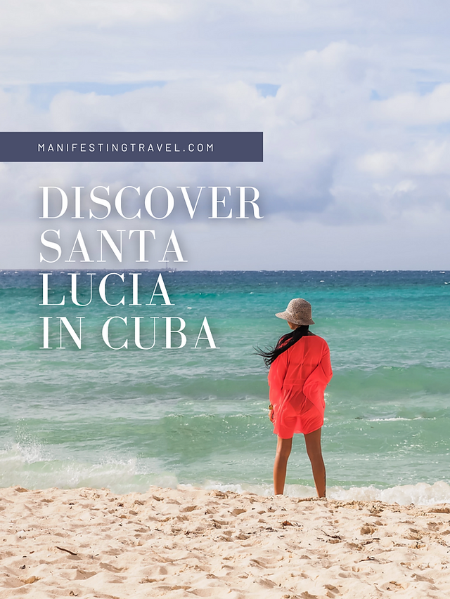 Discover the beach of Santa Lucia, Cuba