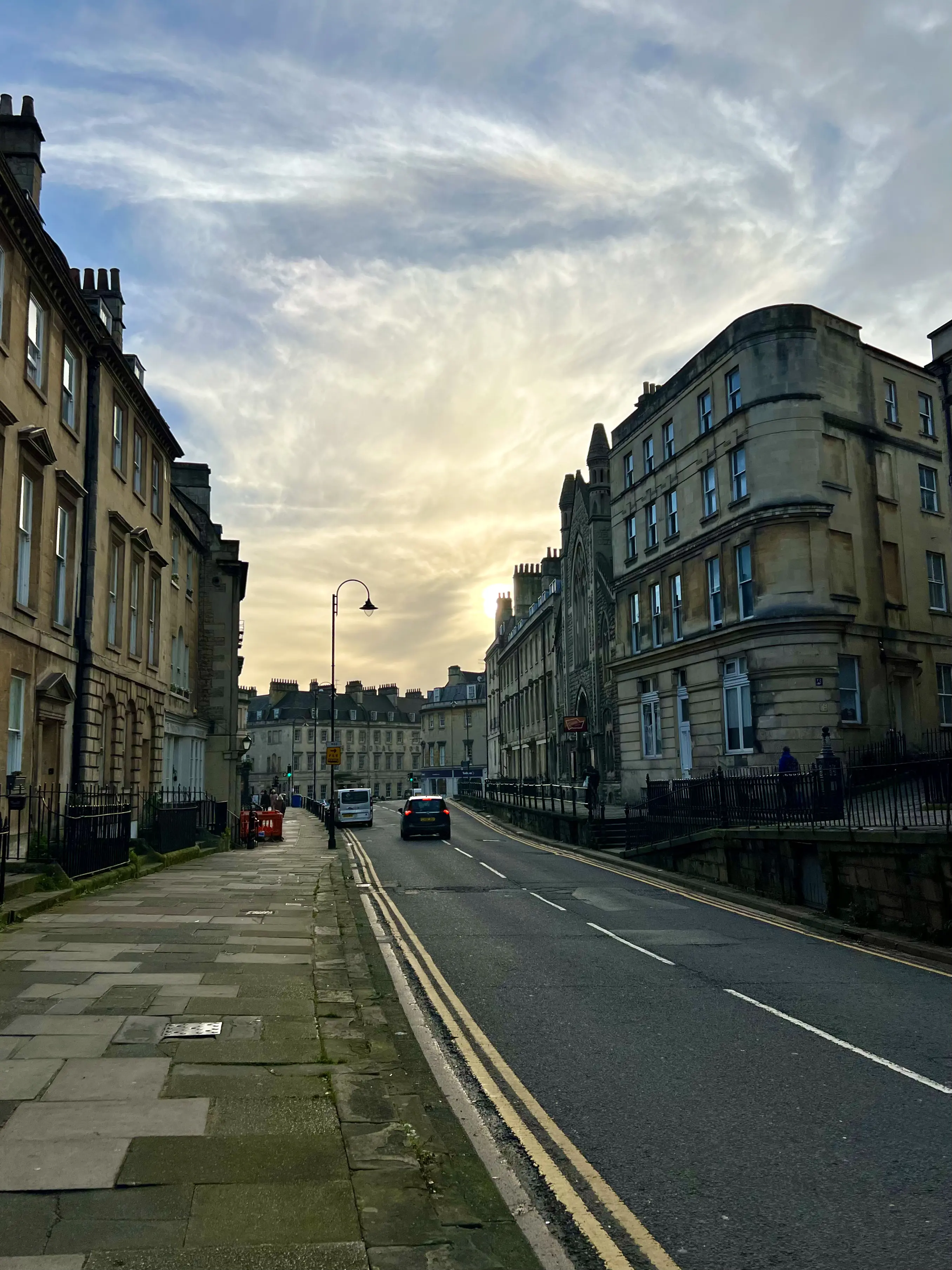 The Georgian streets of Bath, England ©AOnozWright
