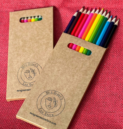 EduGREEN® Set Of 12 Coloured Pencils With 5 Mm Lead In Grass Cardboard - View #3