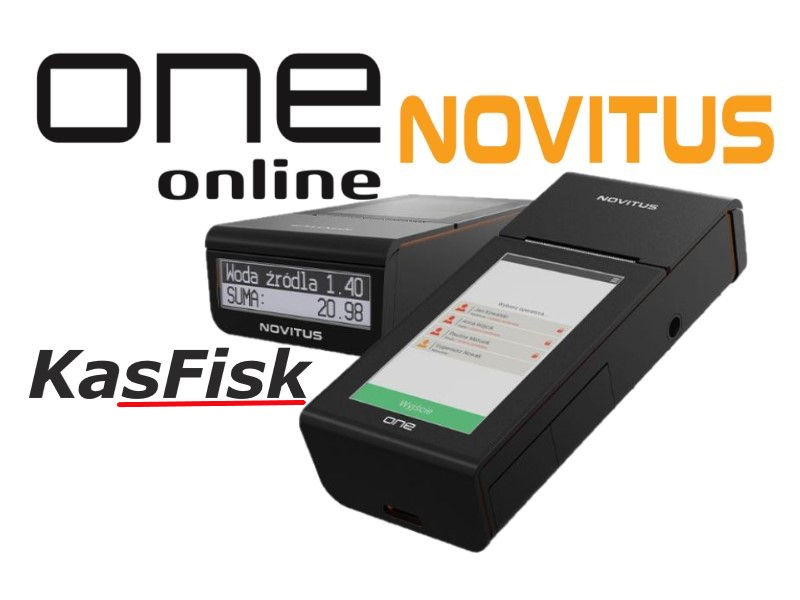 Miniatura: kasa dotykowa one warszawa czarna