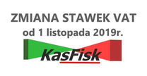 ZMIANY STAWEK VAT