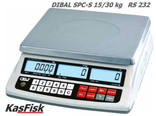 Waga kalkulacyjna DIBAL SPC-S 15/30 kg Warszawa
