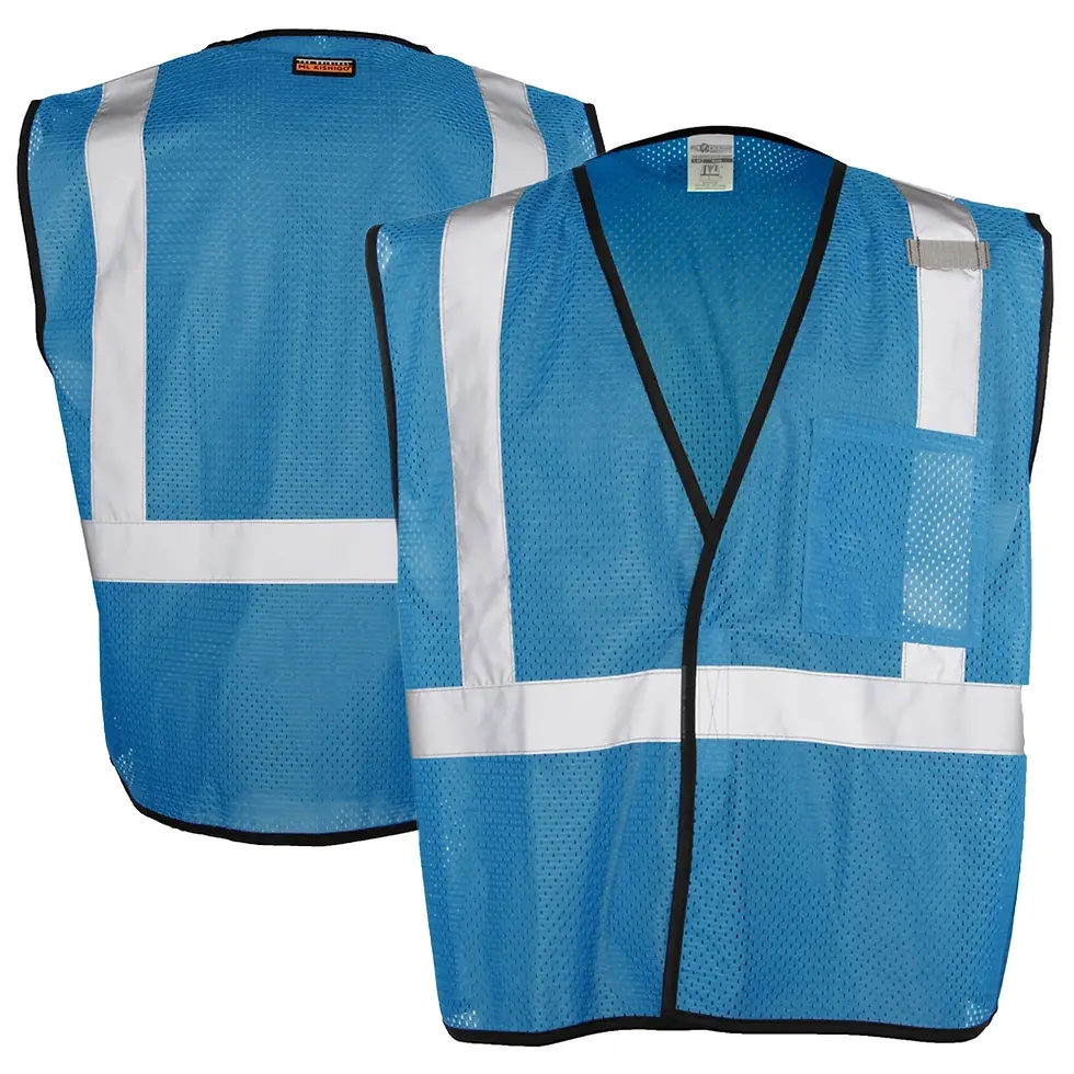 Thumbnail: Kishigo B120 Series Economy Enhanced Visibility Mesh Identification Vest