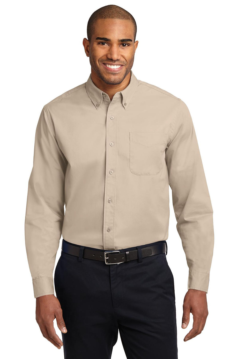Thumbnail: Port Authority Long Sleeve Easy Care Shirt S608