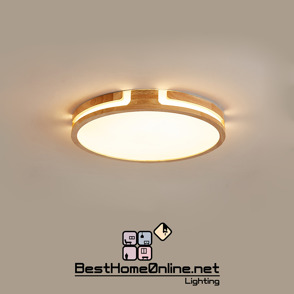 原木造型 新現代四十 精品貼頂燈 包送貨安裝 半年保養