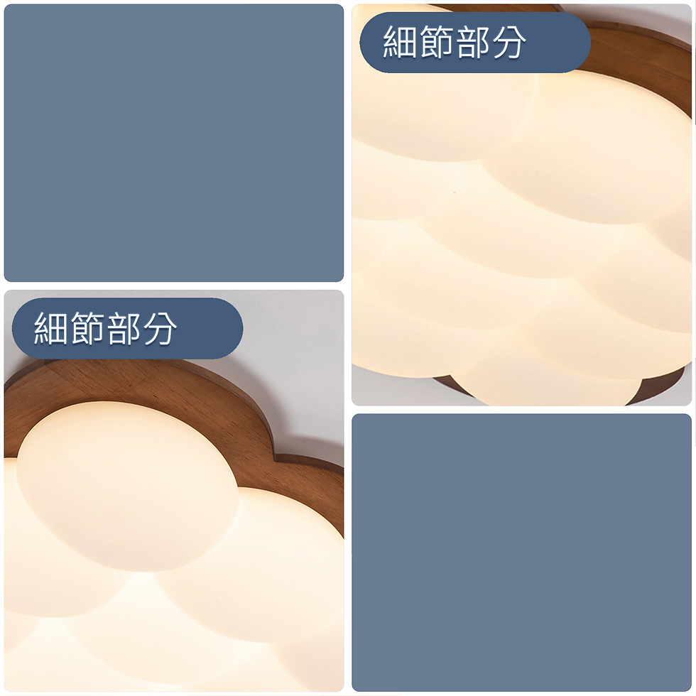縮圖：塑料造型 巧克力圓餅干 精品貼頂燈 包送貨安裝 半年保養