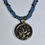 Thumbnail: Glass beaded braid necklace with Pendant