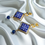 Thumbnail: Image of Azulejo Tiles Earrings Goa Vacation Partywear Outfits for Women