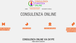 Consulenza Turistica Online | Sito vetrina su WIX 