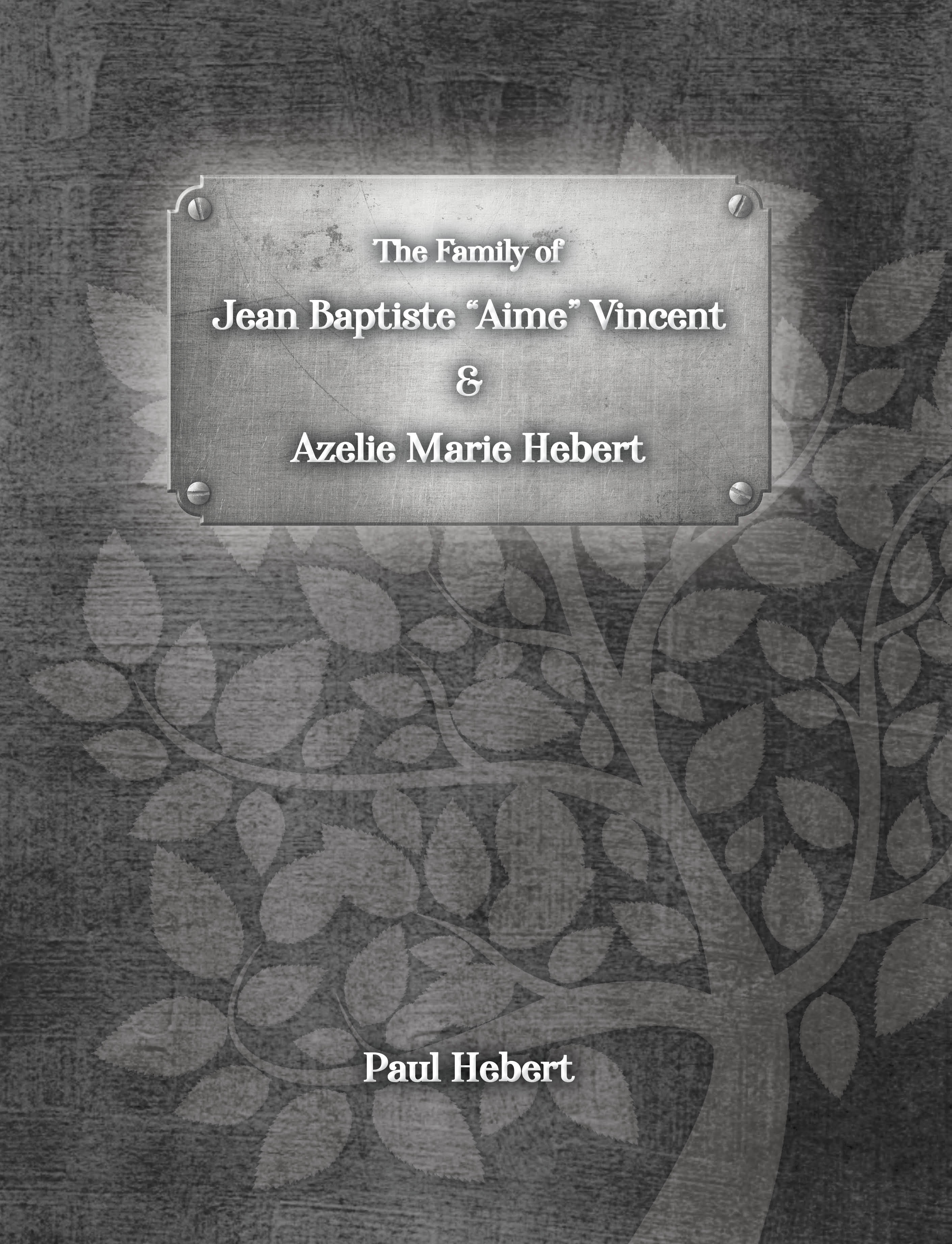 The Family of Jean Baptiste "Aime" Vincent"