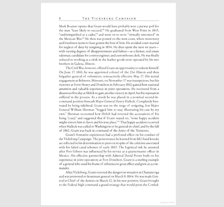 Thumbnail: The Vicksburg Campaign