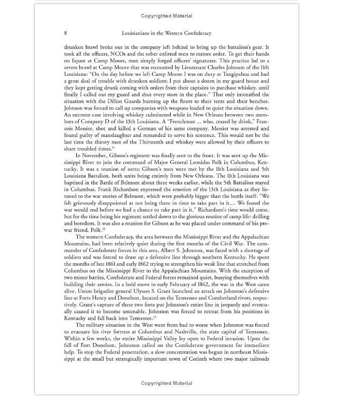 Thumbnail: Louisianians in the Western Confederacy