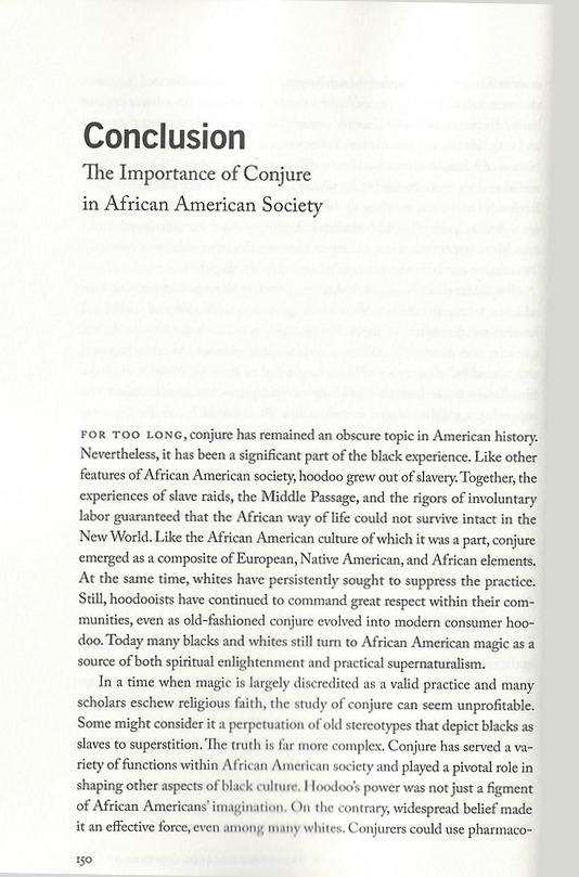 Thumbnail: Conjure in African American Society