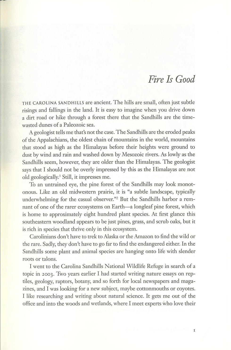 Thumbnail: Painting the Landscape With Fire: Longleaf Pines and Fire Ecology