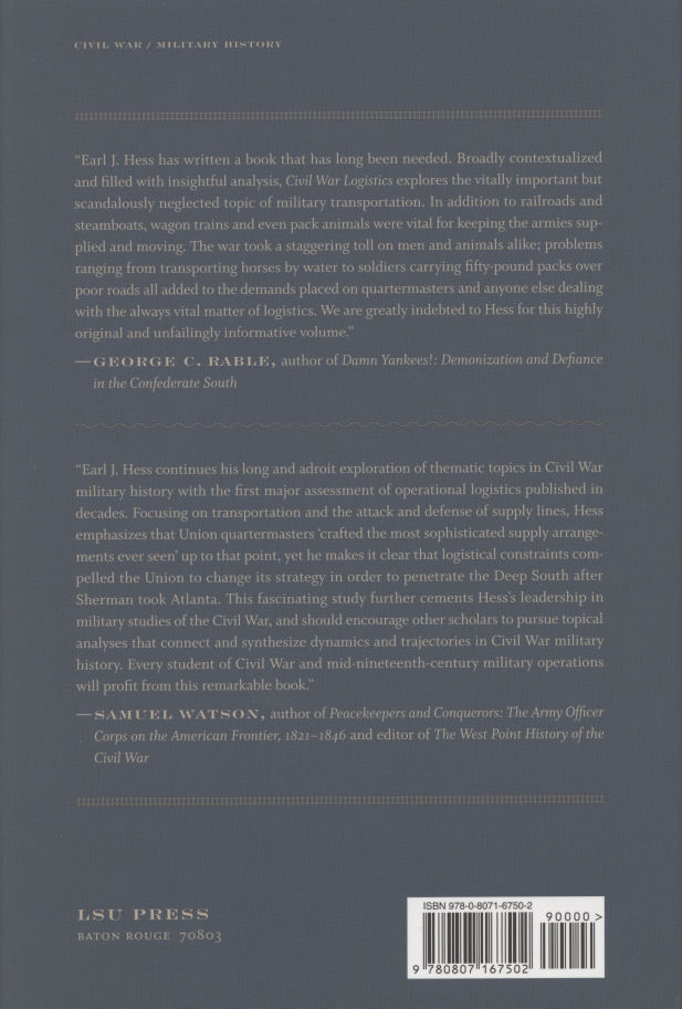 Thumbnail: Civil War Logistics: A Study of Military Transportation