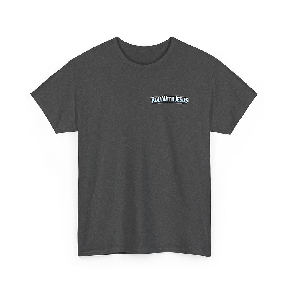 Thumbnail: Jiu Jitsu- Roll with Jesus Tee-shirt Style 2