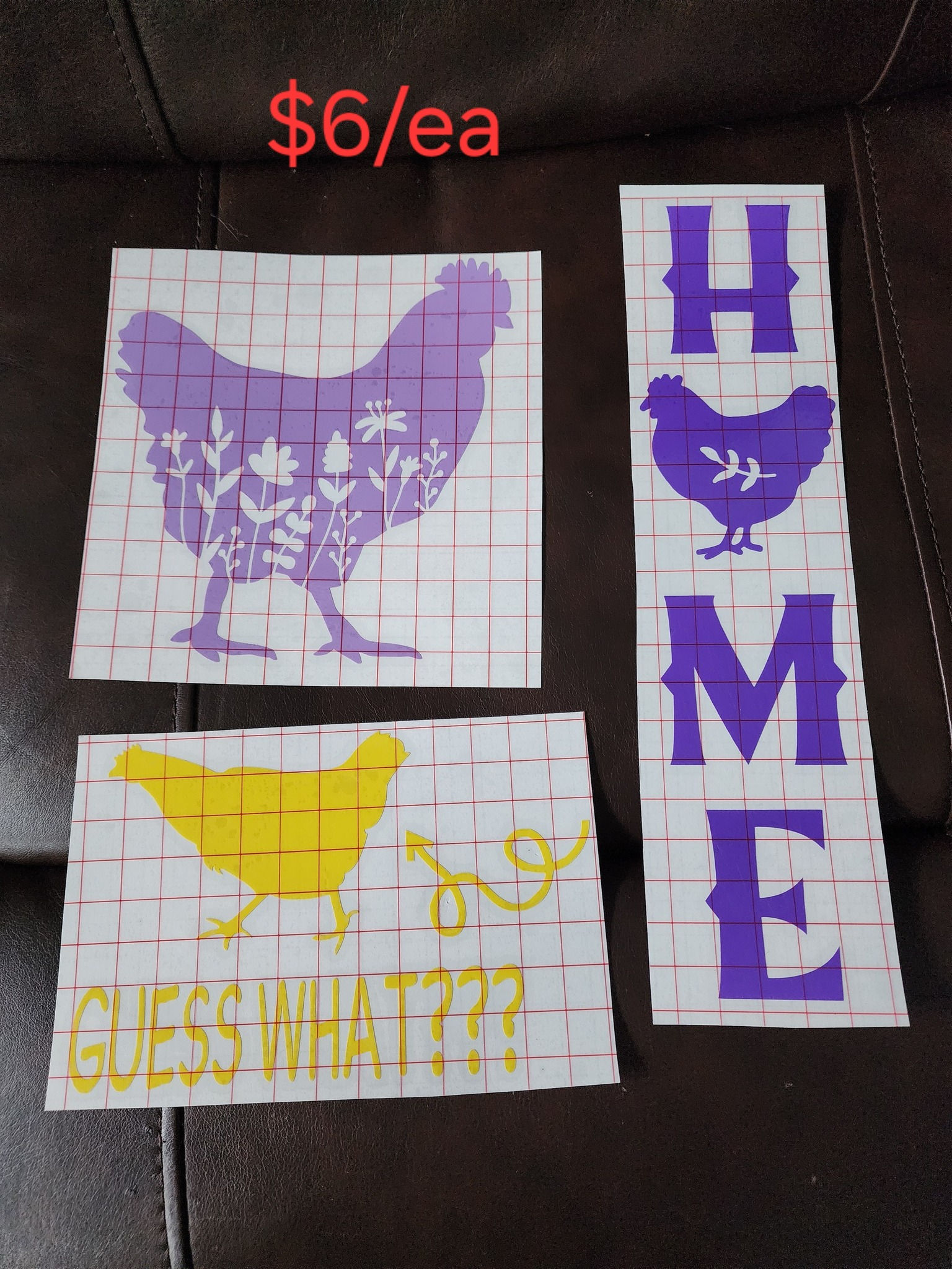 Chicken Decals
