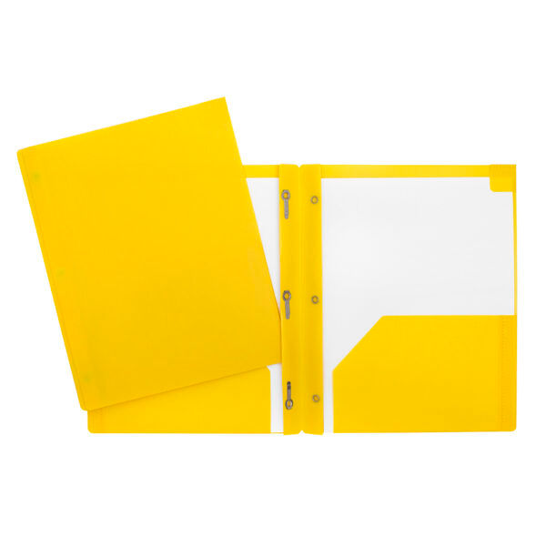 Miniature : Combiné duo-tang et 2 pochettes - Plastique épais