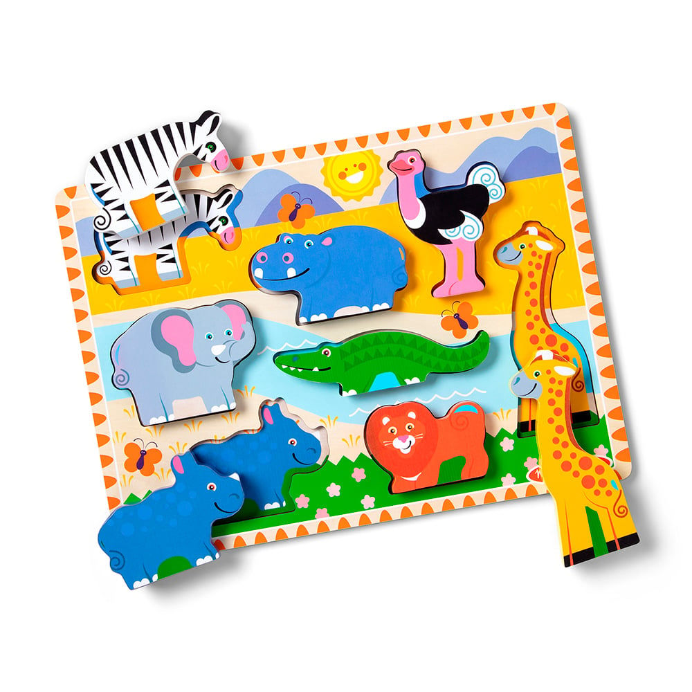 Puzzle à grosses pièces safari Melissa & Doug