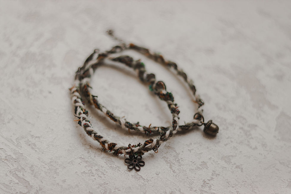 Thumbnail: Adjustable Acorn Bracelet