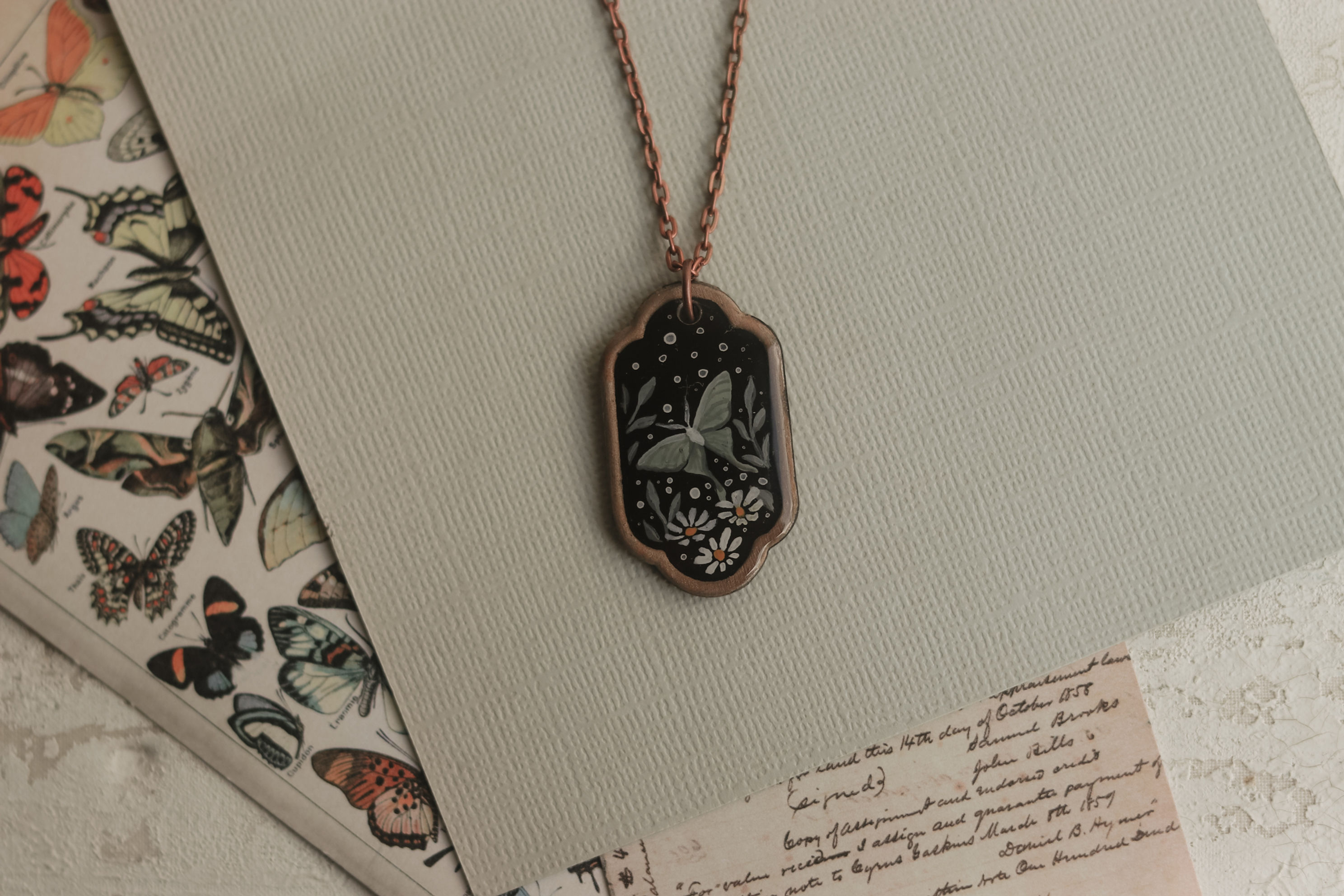 Luna & Flower Necklace