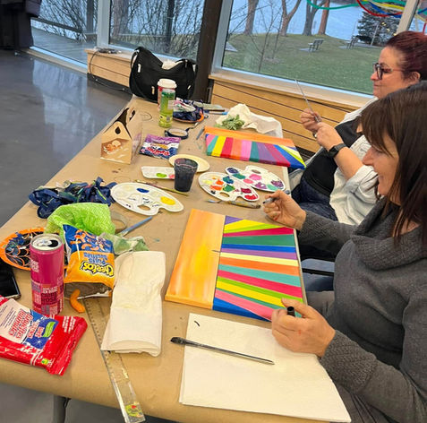 cours de Peinture acrylique avec L'artiste peintre Lise Roy : Longueuil, St Amable et Beloeil