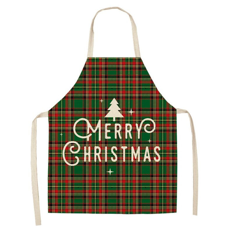 Thumbnail: Linen Merry Christmas Apron
