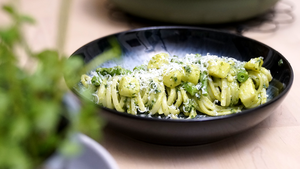 LUCA: trenette al pesto