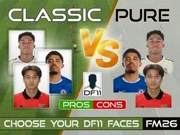 Difference between DF11 Facepacks Classic and Pure FM26