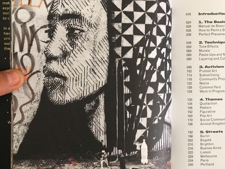 Livro / THE STENCIL GRAFFITI HANDBOOK