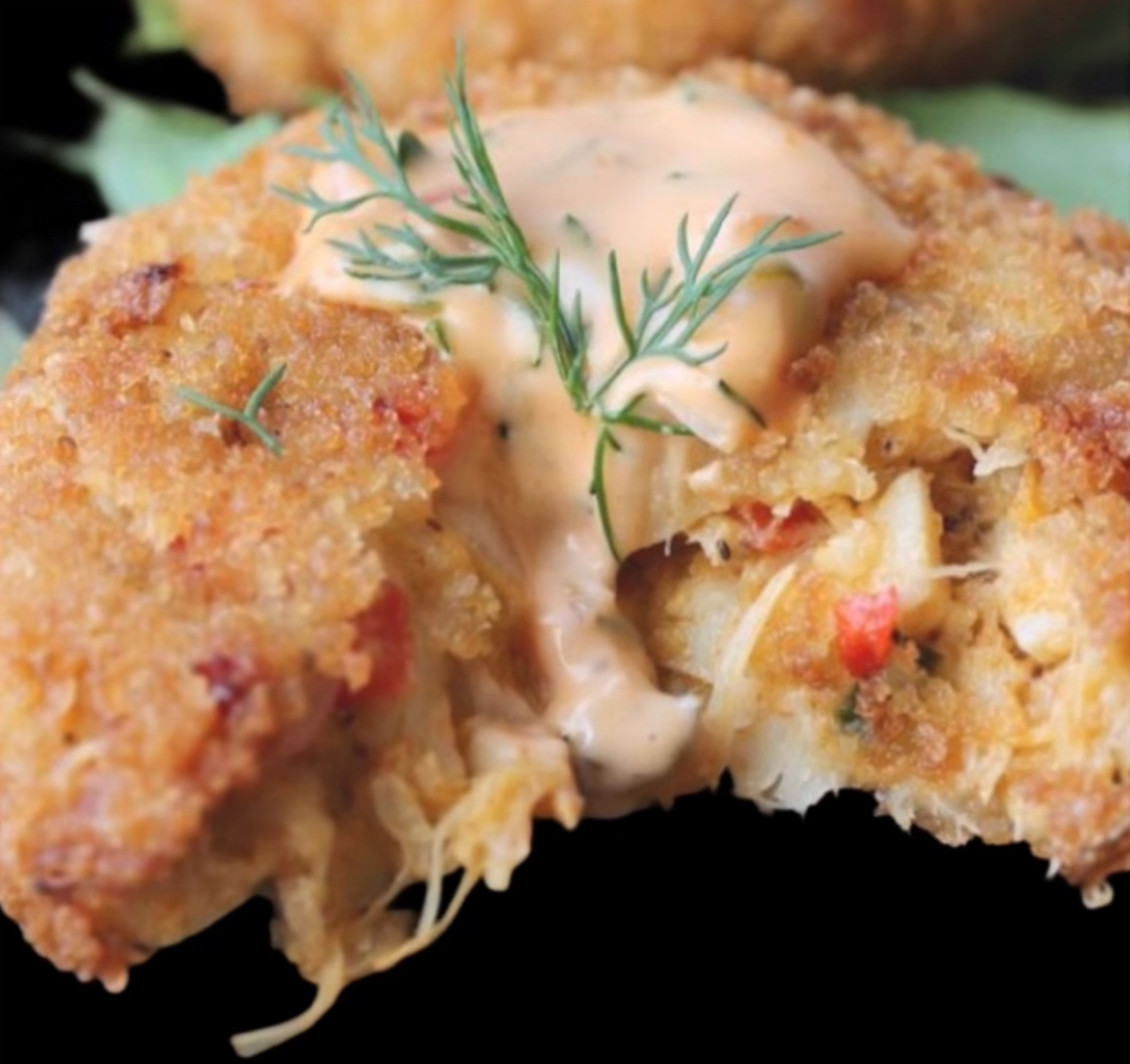 Vegan Crabcake Meal