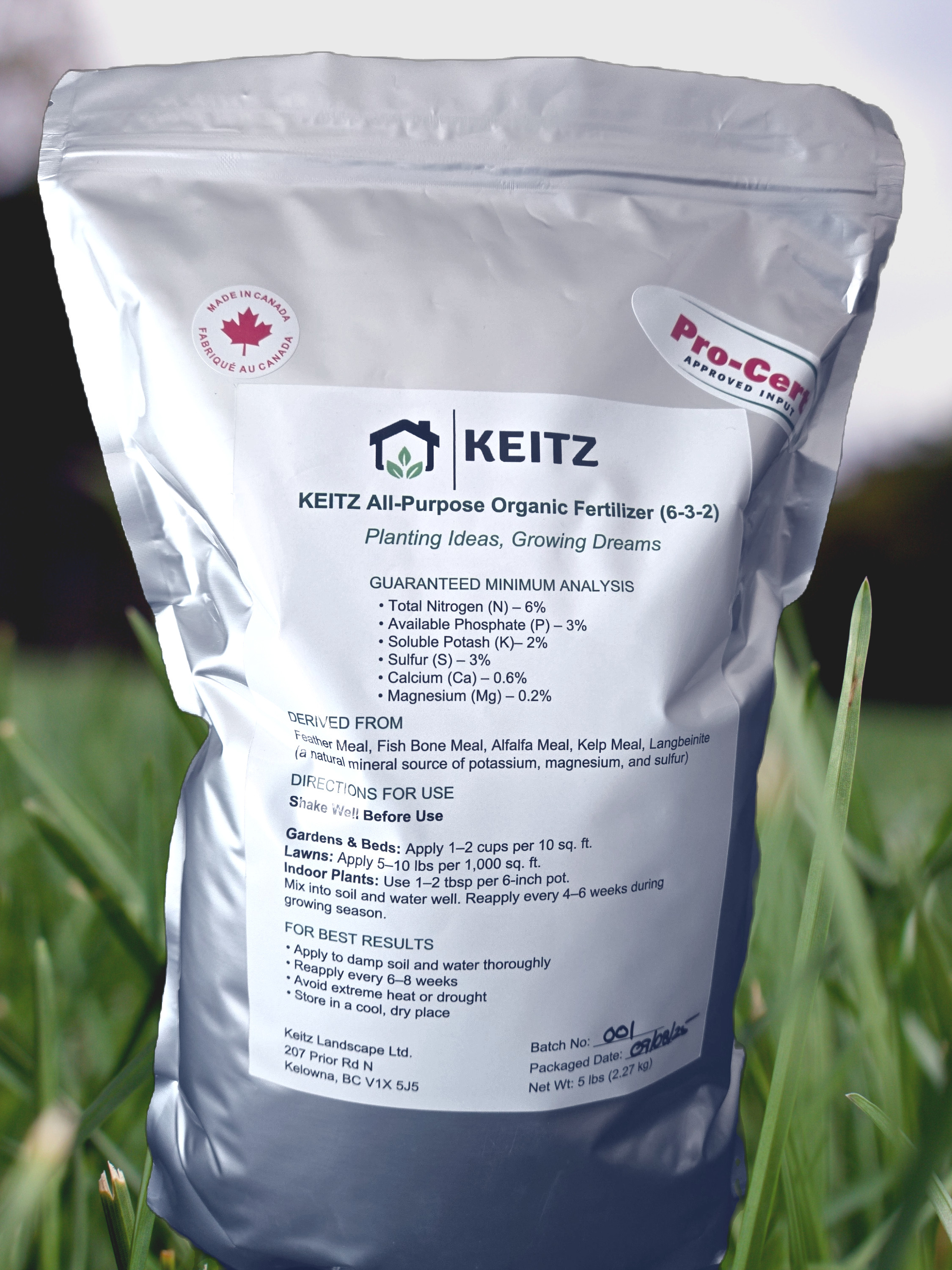 Keitz All Purpose Organic Fertilizer