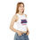 Thumbnail: Who Cares Graphic Racer Tank Top for Women