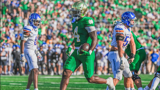 Jeremiyah Love touchdown