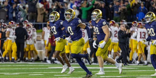 Irish Dominate Trojans on All Ends, Secure Signature Win