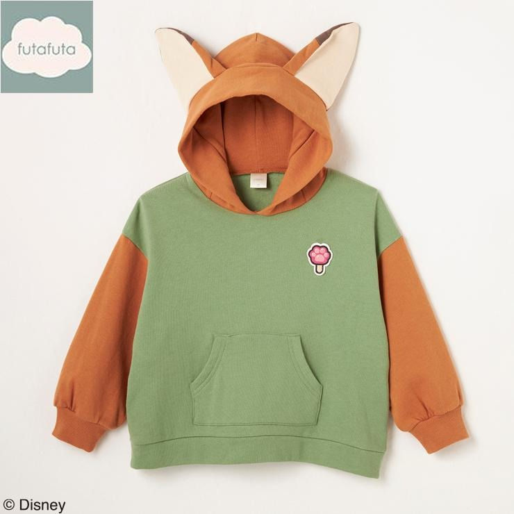 Futafuta x Zootopia 拼色衛衣
