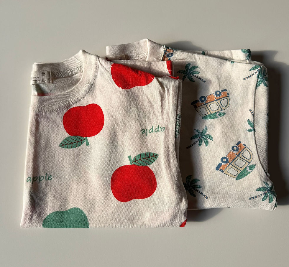 縮圖：Sylvan 蘋果印花上衣